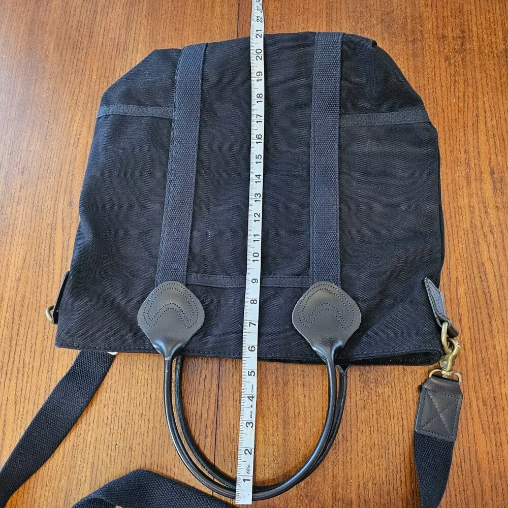 CBStation Large, Black Canvas Travel Crossbody Bag, NWOT - Picture 10 of 14